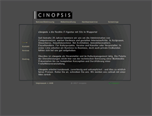 Tablet Screenshot of cinopsis.de